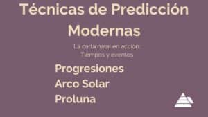 técnicas astrologia predicción moderas