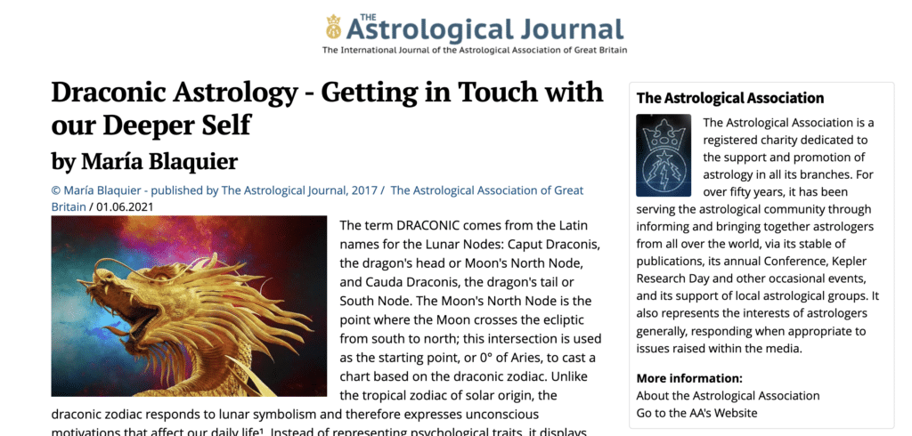 draconic astrology, getting in touch with your deeper self