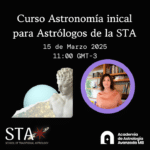 Curso Astronomía inicial para Astrólogos 15/3