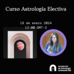 Curso Astrología Electiva 18/01