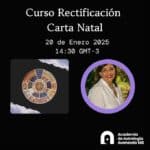 Curso Rectificación carta natal 20/01