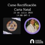 Curso Rectificación carta natal 23/7