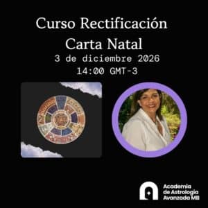 Curso Rectificación carta natal 03/12