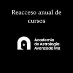 Reacceso anual a cursos